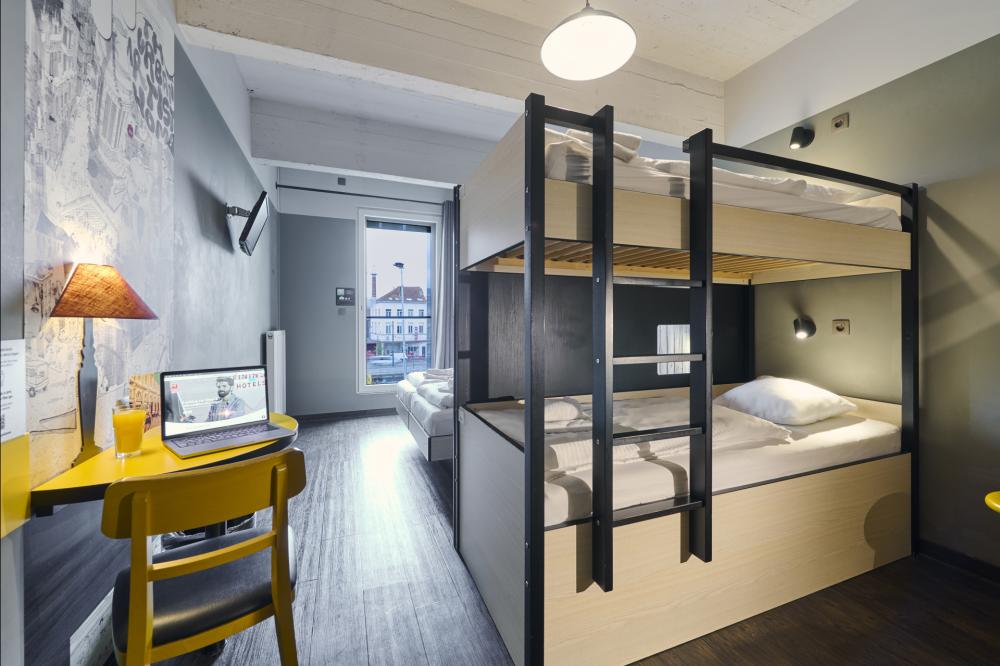 Zimmer für 5 Personen - Gemischt - Standard - privates Bad