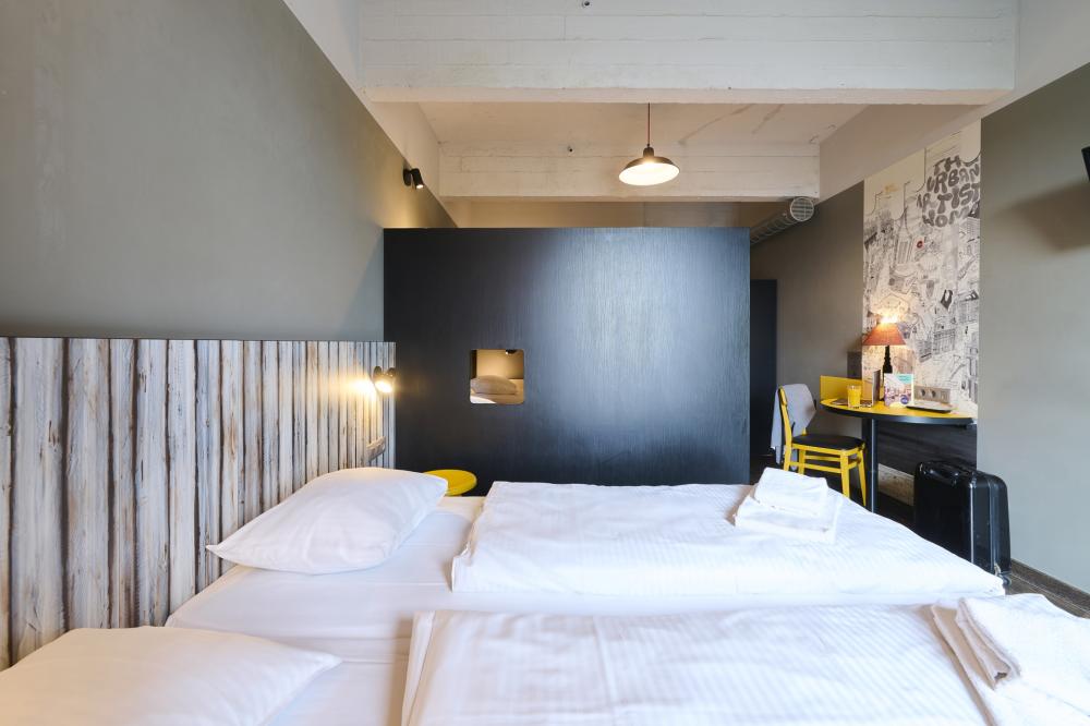 6 Bett Einzelzimmer - Gemischt - Standard - privates Bad