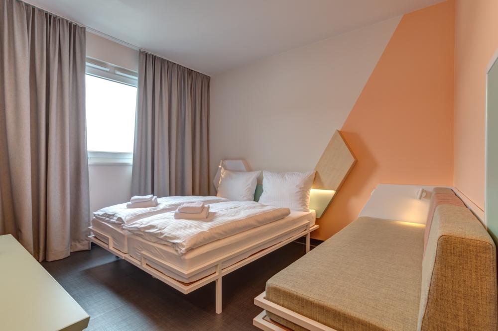3 Bett Einzelzimmer - Gemischt - Standard - privates Bad