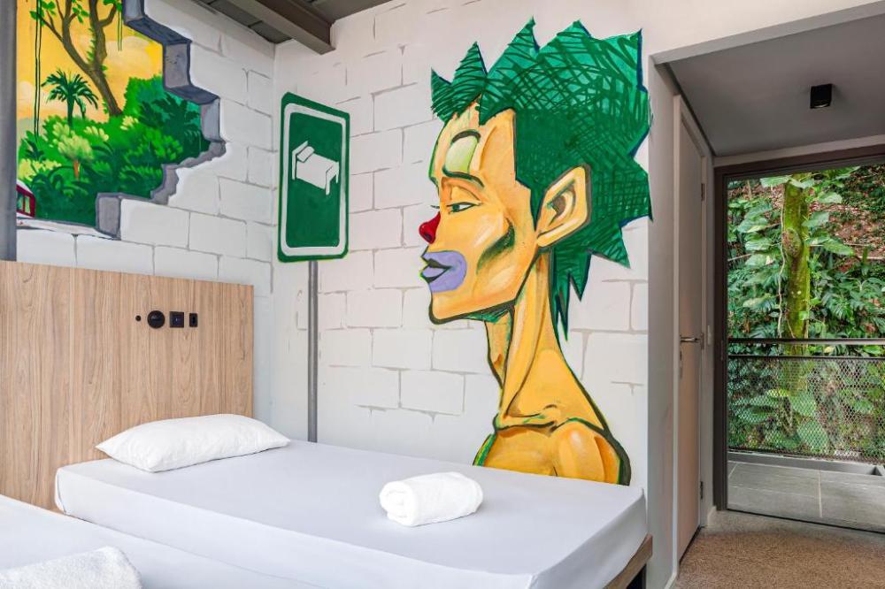 Doppelzimmer mit privatem Badezimmer