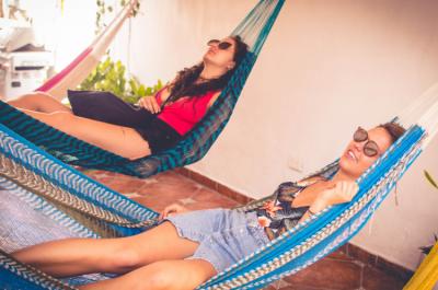 abeh Cancun Hostel Chill Hängematte Image