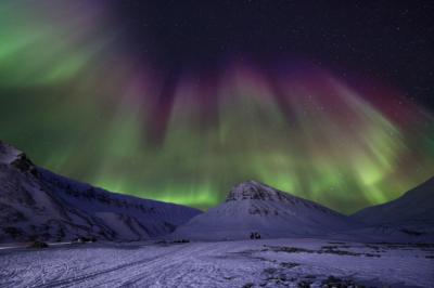 Nordlichter in Nybyen Image